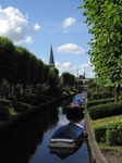 SX15188 Church spire and boats in river Ee in Ijlst.jpg